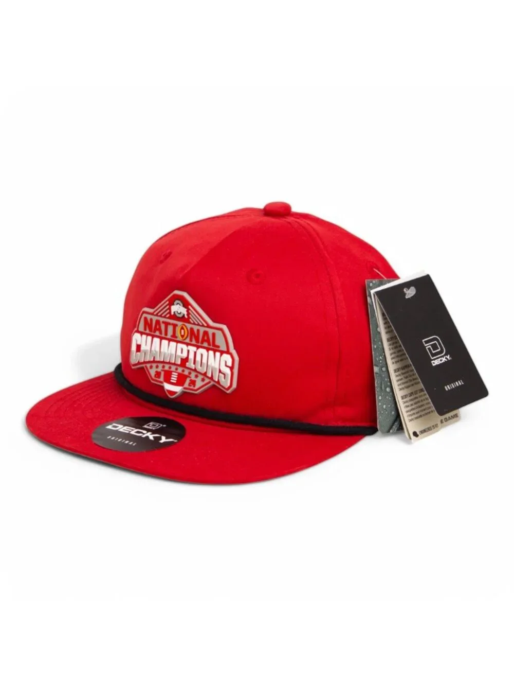 Ohio State Buckeyes 2024 CFP National Champions 3D Classic Rope Hat